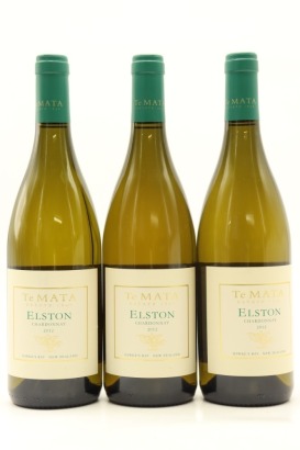 (3) 2012 Te Mata Estate Elston Chardonnay, Hawke's Bay