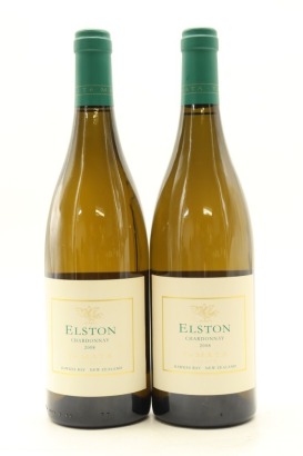 (2) 2008 Te Mata Estate Elston Chardonnay, Hawke's Bay