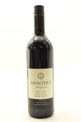 (1) 2009 Hunter's Merlot, Marlborough