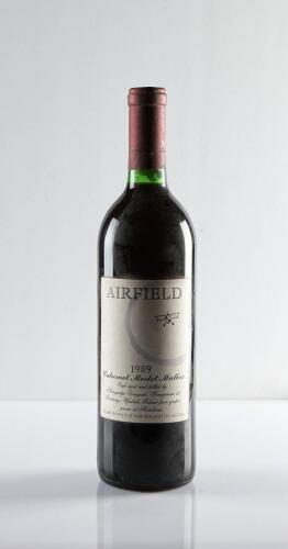 (1) 1989 Airfield Cabernet Sauvignon/Merlot/Malbec