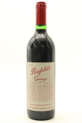 (1) 1996 Penfolds Grange Bin 95, Australia [JR18] [RP95] [WE96] [JO98]