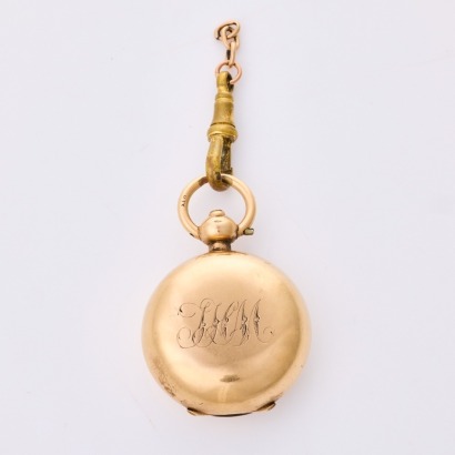 Rolled Gold, Denison Sovereign Case with Albert Clasp and Links