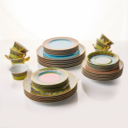 Versace, Russian Dream by Rosenthal, Partial Dinner Service