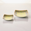 Versace, Russian Dream by Rosenthal Set of Two Square Dishes