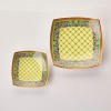 Versace, Russian Dream by Rosenthal Set of Two Square Dishes - 2