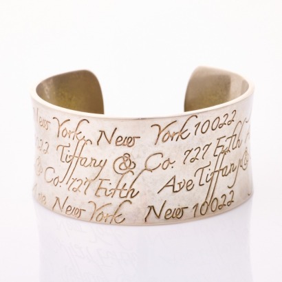 Sterling Silver, Tiffany & Co, 1997 3cm Wide Cuff