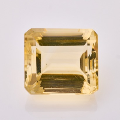 Loose, 22.8ct Rectangular Cut Citrine