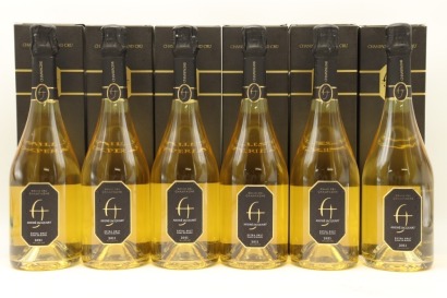 (6) 2011 Andre Jacquart Experience Blanc de Blancs Grand Cru Brut Millesime, Champagne