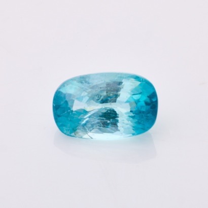 Loose, 4.59ct Cushion Cut Blue Zircon
