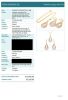 14ct Yellow Gold, Modern, .90ct Diamond Set Pendant on 45cm 14ct Yellow Gold Box Chain - 3
