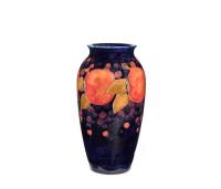 William Moorcroft Pomegranate Vase, C.1920