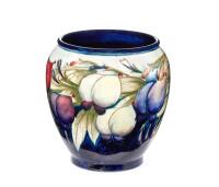 William Moorcroft, Wisteria Vase, C. 1925