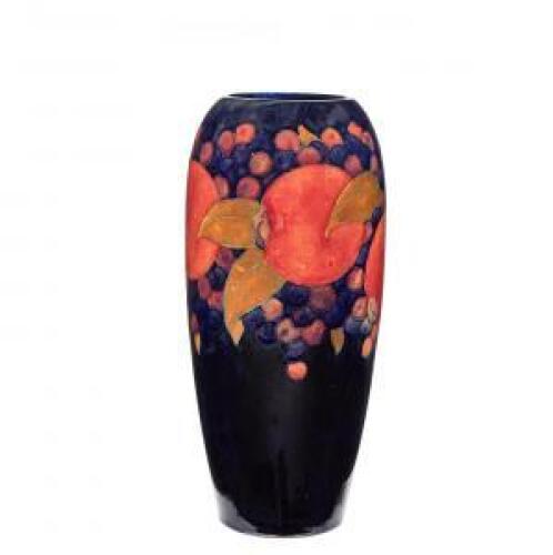 William Moorcroft, Tall Pomegranate Vase, C.1920