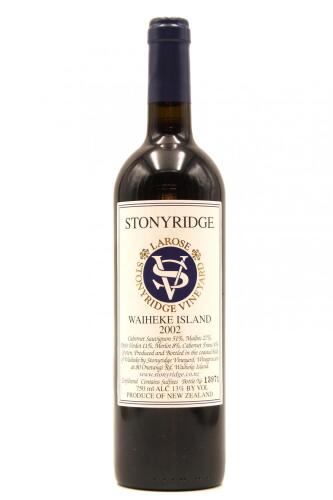 (1) 2002 Stonyridge Vineyard Larose, Waiheke Island