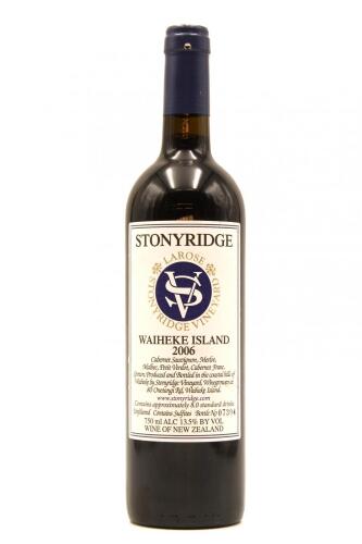 (1) 2006 Stonyridge Vineyard Larose, Waiheke Island