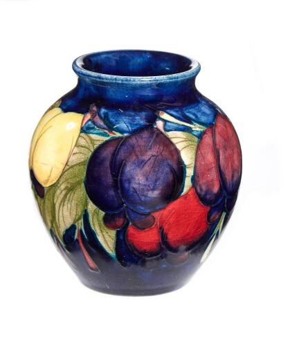 William Moorcroft, Miniature Wisteria Vase, C.1925