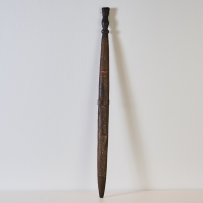 An Incised Sword Club, New Britain, Papua New Guinea