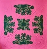 An Embroidered Tivaevae, Cook Islands