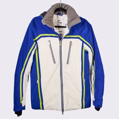 J.Lindeberg Moffit, Mens Blue /Lime / White Ski Jacket, Size S