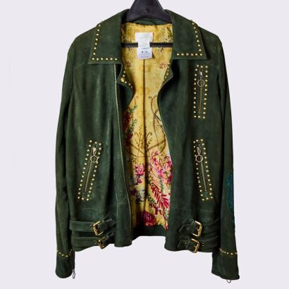 Camilla, Studded Biker, "Among the Gumtrees," Limited Edition Jacket #16 of 30 Pieces Worldwide - Near new