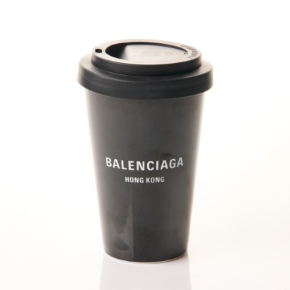 Balenciaga, Hong Kong Black Porcelain Coffee Cup