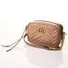 Gucci, GG Marmont Matelasse Dusty Pink Mini Shoulder Bag with Box - 2