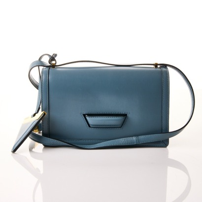 Loewe, Stone Blue Calfskin Medium Barcelona Bag
