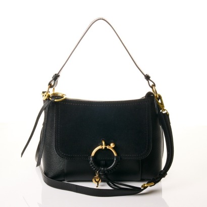 See by Chloe, Black Suede / Leather Joan Bag
