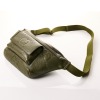 Gucci, GG Jumbo Embossed Khaki Leather Waist Bag - Near New - 2