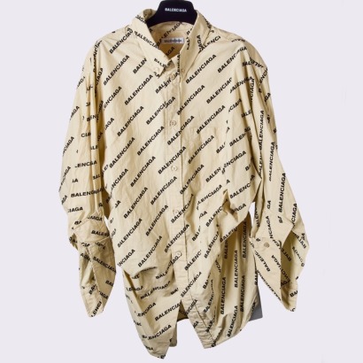 Balenciaga, Swing Twisted Shirt Jacket, Size 36