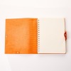 Herm&egrave;s Orange Togo Leather PM Ulysse Notebook - 2