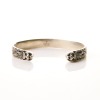 Sterling Silver, Gucci Gatto Cuff Bangle - 2