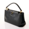 Louis Vuitton, Noir Taurillon Capucines MM Bag - 2