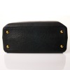 Louis Vuitton, Noir Taurillon Capucines MM Bag - 3