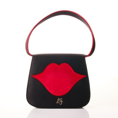 Lulu Guiness, Kiss and Tell Satin Bag