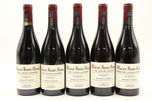 (1) 2018-2022 Domaine Georges & Christophe Roumier Clos de la Bussiere, Morey-Saint-Denis Premier Cru, 5 Bottles Sold as One Lot