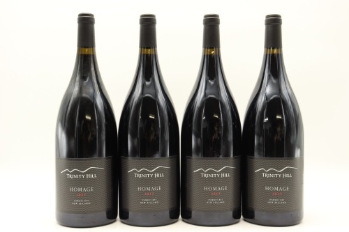 (4) 2013 Trinity Hill Homage Syrah, Gimblett Gravels,1500ml [BC97] [WE95]