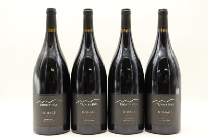 (4) 2013 Trinity Hill Homage Syrah, Gimblett Gravels,1500ml [BC97] [WE95]