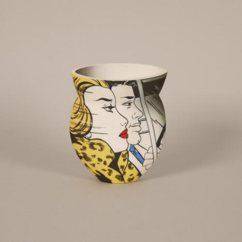 An Alice Rose Three Dimensional Vase