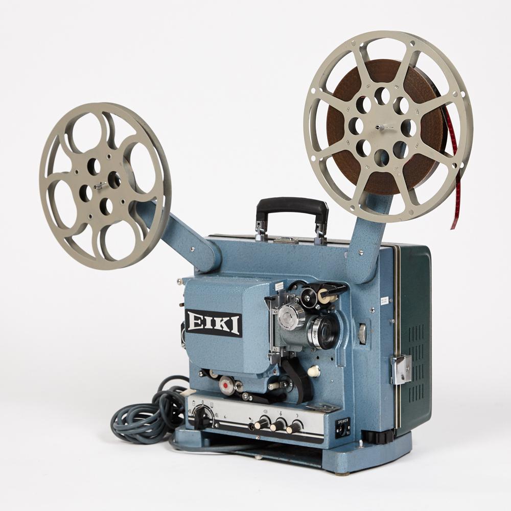 An Eiki RST-1 16mm Film Projector