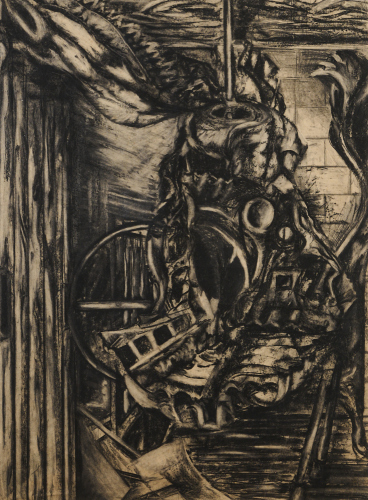 TAISHA BREHAUT Untitled (Car parts, Composition II)