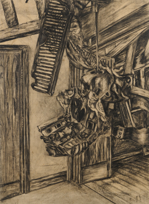 TAISHA BREHAUT Untitled (Car parts, Composition I)