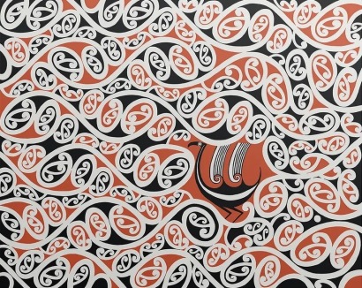 THEO SCHOON Basic Arawa Pattern and Bird Motif (BNZ Multiple)