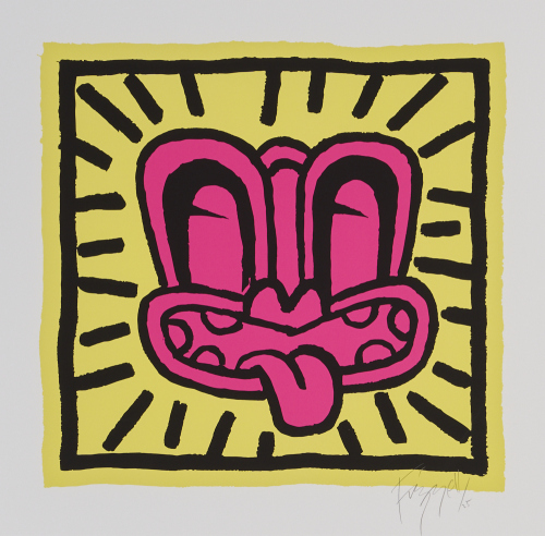 DICK FRIZZELL Neon Haring