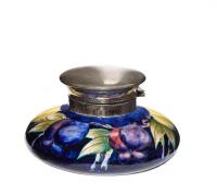 William Moorcroft, Wisteria Lidded Inkwell, C. 1920-1925