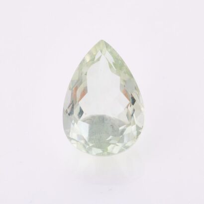 Loose, 10.36ct Pear Cut Prasiolite