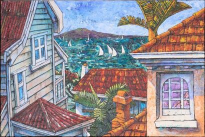 SOUZIE SPEERSTRA View Thru the Rooftops