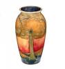 William Moorcroft, Eventide Landscape Tapered Baluster Vase, C.1925