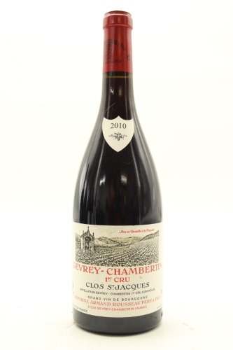 (1) 2010 Domaine Armand Rousseau Pere et Fils Clos Saint-Jacques, Gevrey-Chambertin Premier Cru [JR18.5]