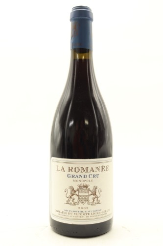 (1) 2002 Domaine du Comte Liger-Belair La Romanee Grand Cru, Cote de Nuits